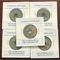 Xu lỗ vuông Cảnh Hưng Thông Bảo, nhà Lê Trung Hưng Việt Nam (1533 - 1789)