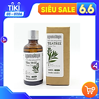 Tinh Dầu Xông Phòng Tràm Trà Nguyên Chất Giúp Đuổi Muỗi, Thanh Lọc Không Khí, Giảm Stress KAROMA 50ml (Chai)