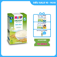 Bột ăn dặm dinh dưỡng Gạo nhũ nhi HiPP Organic 200g