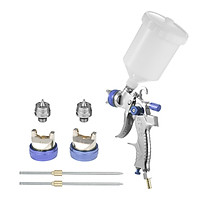 Gravity Feed Air Spray Gun HVLP Sprayer Paint Gun with 600ML Cup 1.4mm 1.7mm 2.0mm Nozzle for Painting Car Furniture