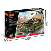 COGO 3385 - Xe Tăng Loại Lớn (784 Mảnh Ghép)