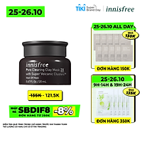Siêu Mặt Nạ Đất Sét Đá Tro Núi Lửa Innisfree Super Volcanic Pore Clay Mask 2X 20ml - 131172278