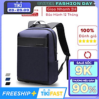 Balo du lịch Arctic Hunter B00218 chất liệu Oxford chống nước, có cổng USB, đựng laptop 15.6"