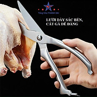 Kéo cắt gà vịt cắt thịt làm bếp chuyên dụng mẫu mới size 25cm