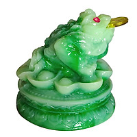 Tượng cóc ba chân ngậm tiền vàng CVXD07- Có 3 màu để lựa chọn