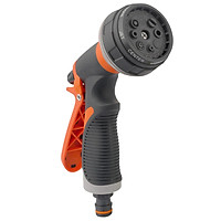Garden Hose Nozzle Spray Nozzle Gun with 8 Adjustable Watering Patterns Anti-Slip High Pressure Water Nozzle for