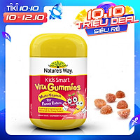 Nature's Way Kids Vita Gummies Multi Vitamin For Fussy Eaters - Kẹo mềm bổ sung vitamin tổng hợp cho trẻ