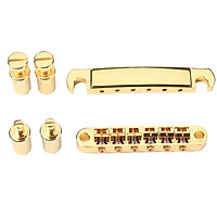 1 Set Of Electric Guitar Accessories For Electric Guitar TuneOMatic Roller Part Golden