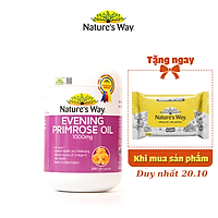 Viên Uống Hỗ Trợ Cân Bằng Nội Tiết Tố Nữ Nature's Way Evening Primrose Oil 200 Viên