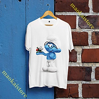Áo Phông Cao Cấp Xì Trum - Áo Phông Cao Cấp The Smurfs siêu đẹp - siêu rẻ - XT-001