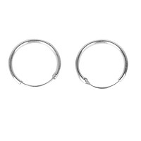 4-7pack 1 Pair Silver Plated 12mm Endless Hoop earrings for Cartlidge Nose Lips