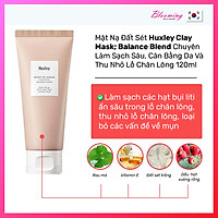 Mặt Nạ Đất Sét Huxley Secret Of Sahara Clay Mask: Balance Blend 120g