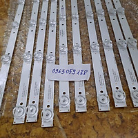 Thanh Led tivi Asazo 43 inch -_Giá 1 Thanh 8 bóng
