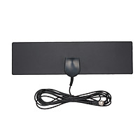 Indoor HDTV Antenna Digital TV Antenna Flat Panel UHF FM HD Antenna Signal Receiver