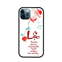 Ốp Lưng Kính Cượng Lực Cho Điện Thoại IPHONE 12 / 12 PRO - 7930 LOC01 - Hàng Chính Hãng