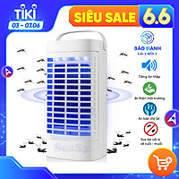Đèn bắt muỗi, ruồi và các loại công trùng cao cấp 2022 SeaSy SS69 – Máy bắt muỗi kiêm đèn Led ngủ thông minh, chống lóa mắt, an toàn, dễ dàng sử dụng, thân thiện với môi trường - Hàng chính hãng