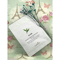 Mặt nạ dưỡng trắng da WHIMI - WHIMI GREEN TEA WHITENING MASK SHEET