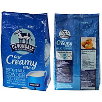 Combo 2 túi sữa bột Full cream Devondale 1kg/1 túi