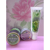 ComBo Làm Giảm Mụn Ẩn,Mụn liti, Mụn đầu đen Mẹ Ken