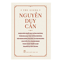 Thu Giang Nguyễn Duy Cần - Tuyển Tập Về Đạo Học Và Triết Học Phương Đông _BOOKCITY