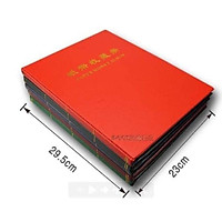 Album đựng tiền giấy 20 phơi 3 ngăn trong suốt - đựng được 60 tờ tiền