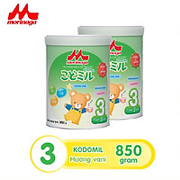Combo 2 lon Sữa Morinaga số 3 Hương vani (Kodomil) 850g