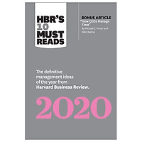 HBR's 10 Must Reads 2020: The Definitive Management Ideas Of The Year From Harvard Business Review