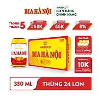 Bia Hà Nội - Thùng 24 lon 330ml