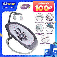 Ghế rung cho bé sơ sinh Mastela 6915/6917 có đồ chơi kèm nhạc trắng ru ngủ, 4 nấc điều chỉnh độ cao gọn nhẹ tiện lợi