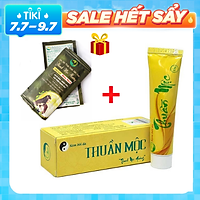 Kem bôi da Thuần Mộc Thanh Mộc Hương Mẫu Mới Tặng Kèm 1 Gói Dầu Gội Thảo Dược Thanh Mộc Hương