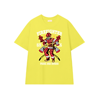 Áo T-shirt TEEHAY Lính cứu hoả Fire thun tay lỡ Form rộng Unisex