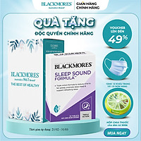 Blackmores Sleep Sound Formula 30 Viên - Viên uống hỗ trợ giấc ngủ sâu Blackmore Úc
