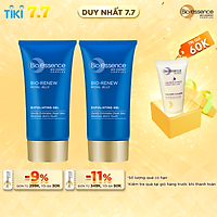 Bộ 2 Gel tẩy tế bào chết dưỡng da tươi trẻ Bio-Essence Bio-Renew tinh chất sữa ong chúa 60gr/chai