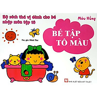 Bé Tập Tô Màu – Màu Hồng