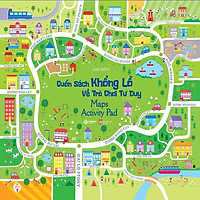 Cuốn sách khổng lồ về trò chơi tư duy - Maps Activity Pad