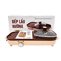 BẾP LẨU NƯỚNG ĐA NĂNG 2 TRONG 1 - Tiết kiệm điện năng, tiết kiệm thời gian - Đem lại bữa ăn đa dạng
