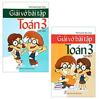 Combo Giải Vở Bài Tập Toán 3: Tập 1 Và 2 (Bộ 2 Tập)