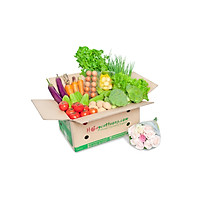 Combo 8kg- Rau củ quả tươi sạch, rau xanh Đà Lạt