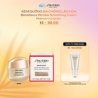Kem dưỡng da chống lão hóa Shiseido Benefiance Wrinkle Smoothing Cream 30ml