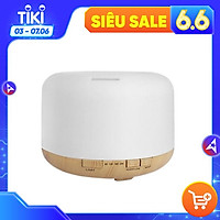 Máy Xông Tinh Dầu Siêu Âm Nagomi Kết Hợp Đèn LED 7 Màu, 3 Chế Độ Hẹn Giờ, Dung Tích Lớn, Hoạt Động Liên Tục Đến 16 giờ, Có Thể Điều Chỉnh Mức Phun