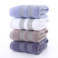 Khăn tắm Khăn mặt Khăn lau tóc Cotton Mềm mại Thấm hút nước Màu trơn sang trọng KT 34x73cm