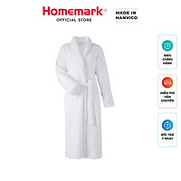 Áo choàng tắm Microfiber HANVICO lông vũ nhân tạo chuẩn khách sạn 5 sao
