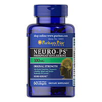 Thực Phẩm Chức Năng - Viên Uống Bổ Trí Não, Tăng Cường Trí Nhớ Puritan'S Pride Neuro-Ps Phosphatidylserine 100Mg (60 Viên)