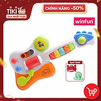 Đàn đồ chơi cho bé guitar Rock& Roll Winfun 2000 vui nhộn - giúp phát triển khả năng cảm thụ âm nhạc cho bé - tặng đồ chơi tắm