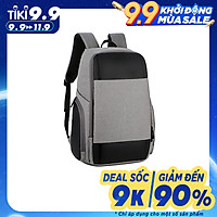 Balo đi làm nam cao cấp, chống nước, chống sốc, balo công sở đựng laptop đa năng 15,6 inch cho dân văn phòng, kỹ sư, IT, doanh nhân