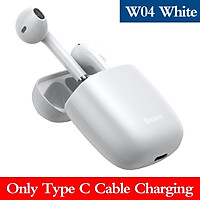 Tai nghe Bluetooth không dây Xiaomi Baseus W04 Tws Tai nghe 5.0 In Ear Tai nghe không dây thực sự