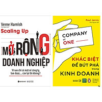 Combo 2 Cuốn: Scaling Up - Mở Rộng Doanh Nghiệp + Khác Biệt Để Bứt Phá Trong Kinh Doanh