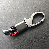 Metal Key Chain Car Key Holders PU Rope Horseshoe Buckle Hook Automotive Supplies