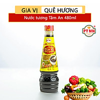 Nước Tương 100% đậu nành Tâm An 480ML