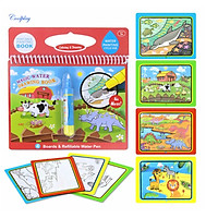 Sổ Lò Xo Magic Water Drawing Book Cho Trẻ - Mẫu Board